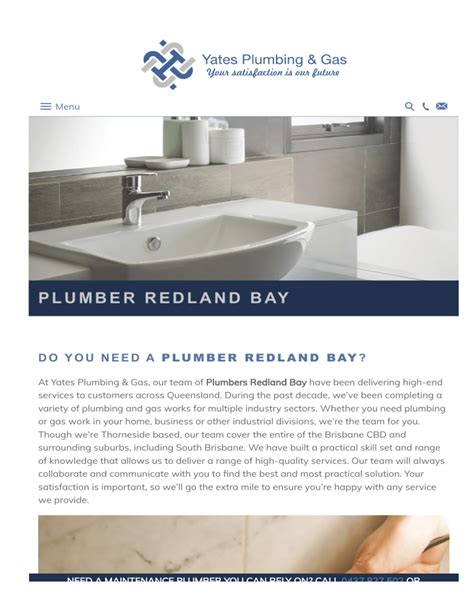 plumber redland bay|Iba pa.